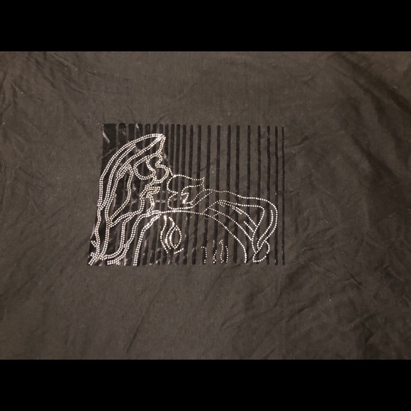 Black Versace Stoned T-Shirt - Picture 3 of 4